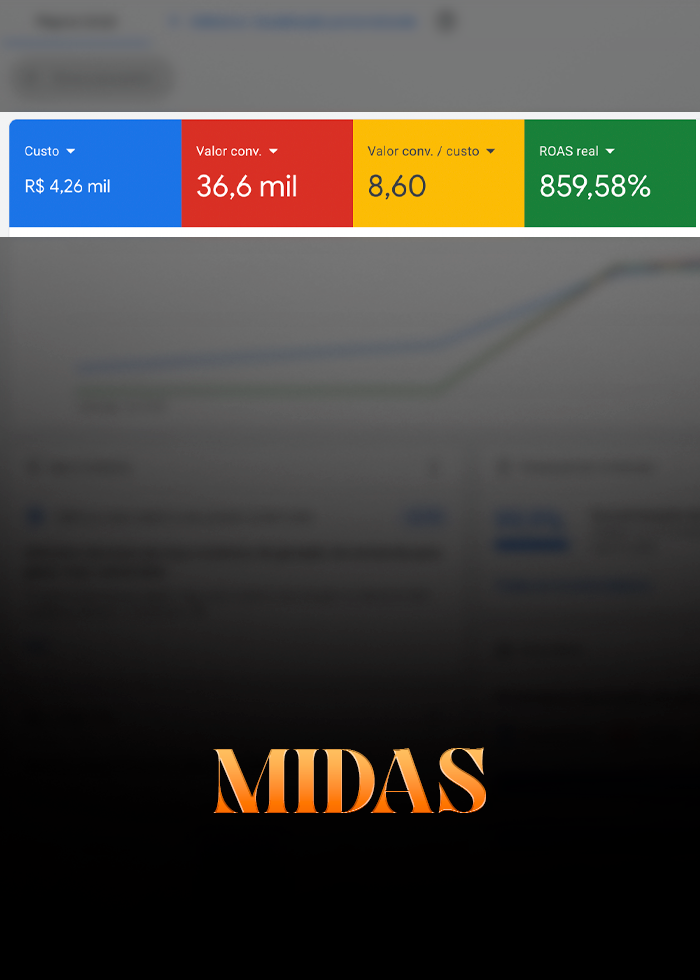 Print de resultado de campanha