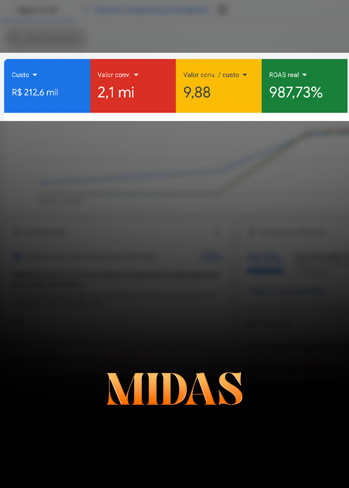 Print de resultado de campanha